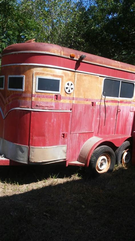 Recently power washed and thoroughly checked out. . Used horse trailers for sale by owner